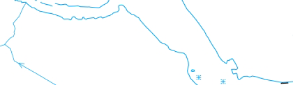 Example image Hydrography, on a scale of 1:10,000.