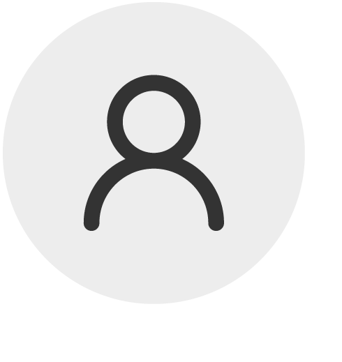 ikonbild för våra e-tjänster - siluett av en person
