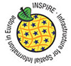 Logotype för tjänster som uppfyller riktlinjer enligt EU-direktivet Inspire.