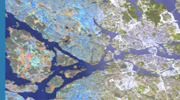 Exempel på satellitbild